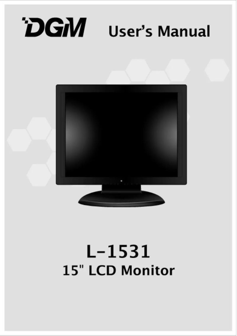 Page n°1 - Manuel utilisateur DGM L-1531