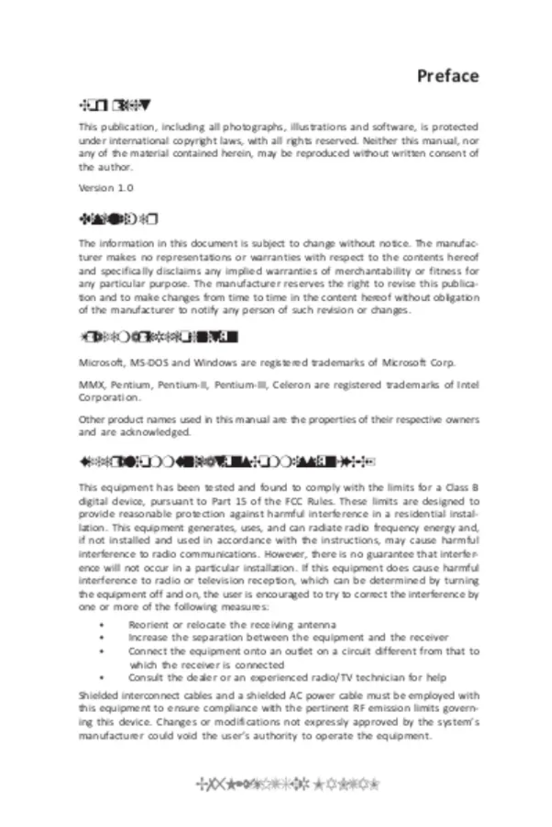 Image de la première page du manuel de l'appareil B75H2-TI