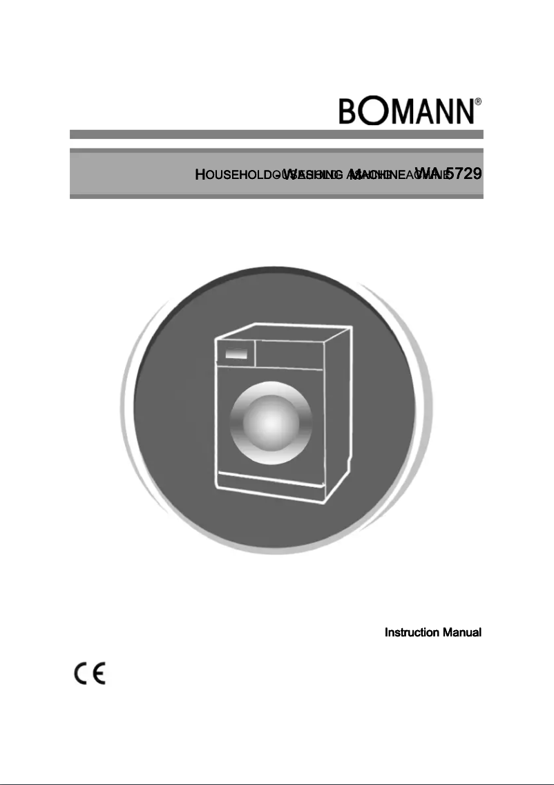 Page n°1 - Manuel utilisateur Bomann WA 5729