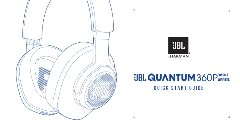 Page 1 de la notice Manuel utilisateur JBL Quantum 360P Console Wireless