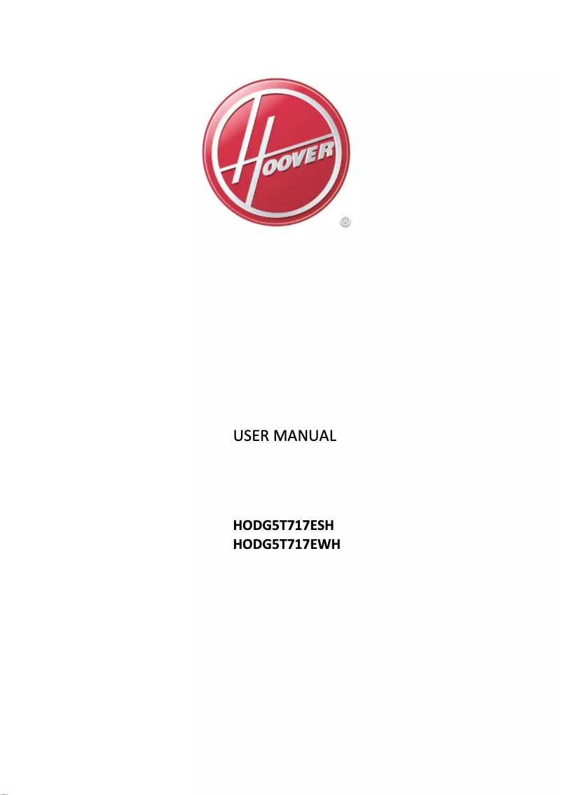 Image de la première page du manuel de l'appareil HODG5T717EWH