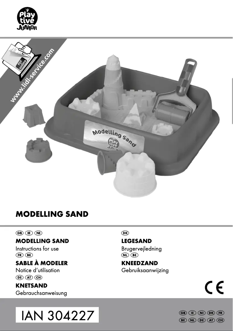 Page 1 de la notice Manuel utilisateur Playtive IAN 304227