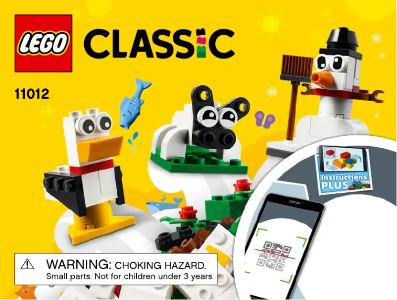 Página 1 del manual Manual de usuario Lego Classic 11012