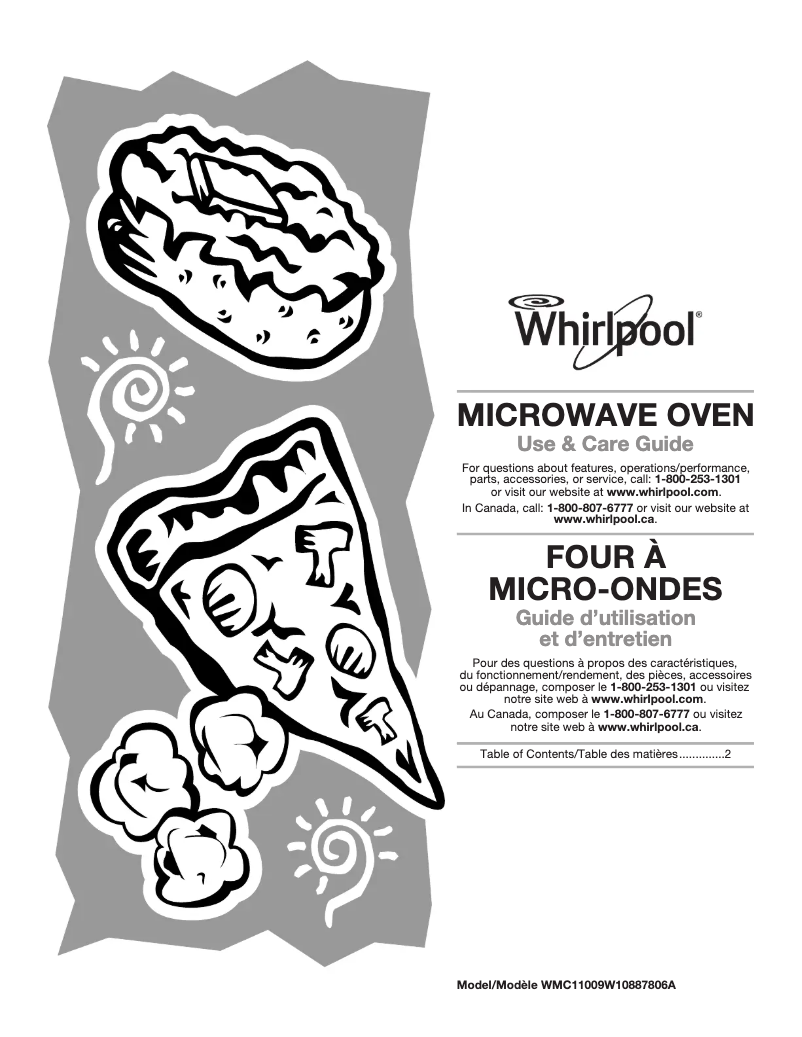 Image de la première page du manuel de l'appareil WMC11009AS