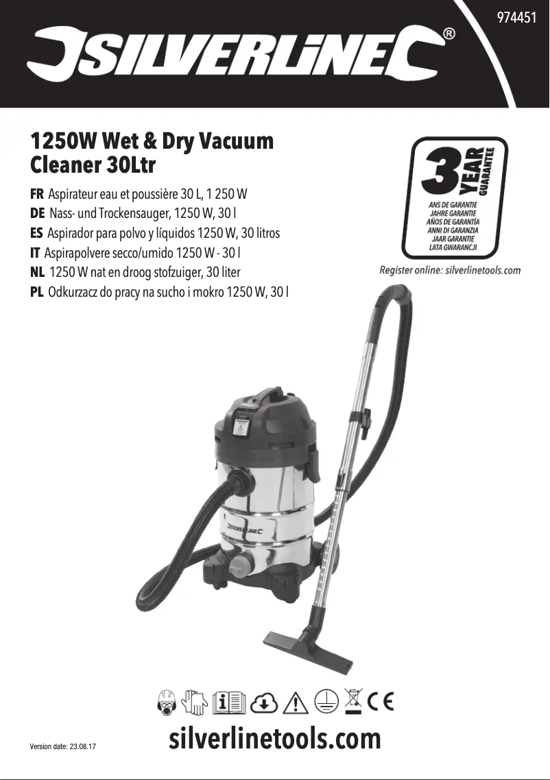 Imagen de la primera página del manual del dispositivo 974451