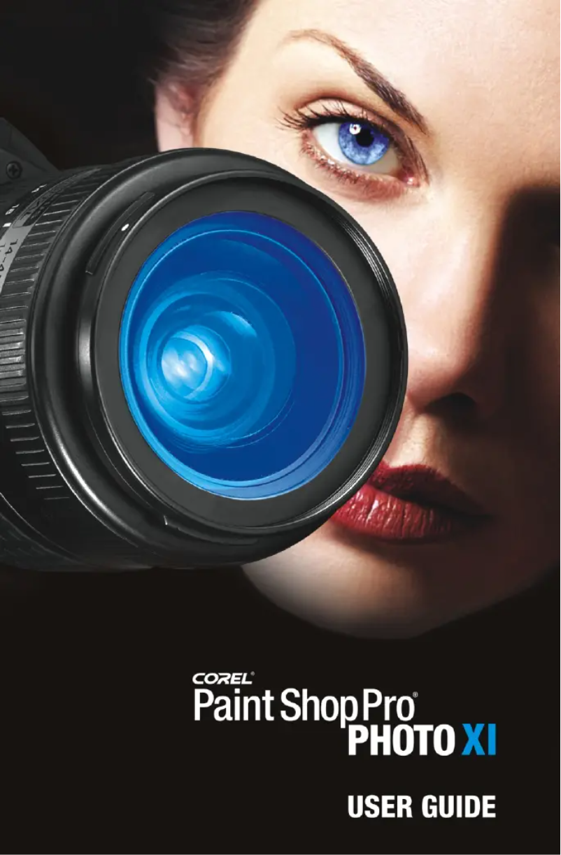 Page n°1 - Manuel utilisateur Corel PaintShop Pro Photo XI