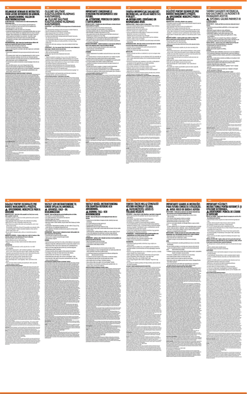 Page n°1 - Manuel utilisateur Ergobaby Original