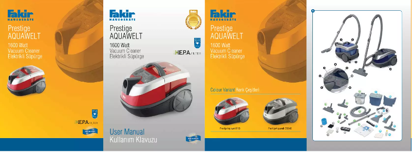 Página 1 del manual Manual de usuario Fakir Prestige Aquawel