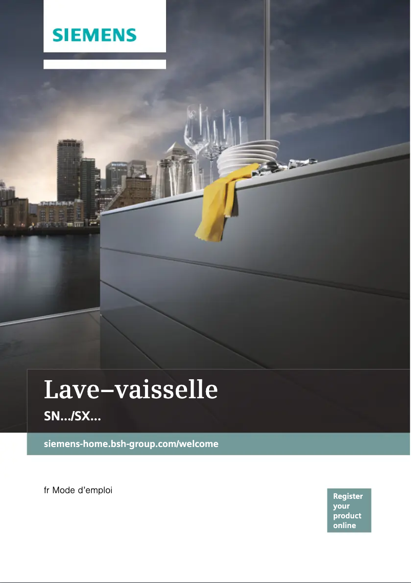 Page n°1 - Manuel utilisateur Siemens iQ500 SN658X01PD