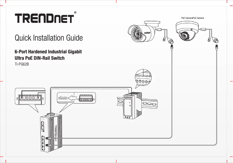Page n°1 - Manuel utilisateur TRENDnet TI-PG62B