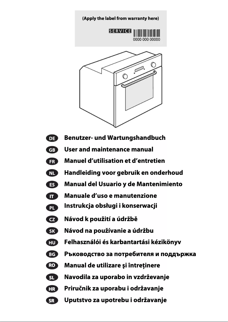 Page 1 of the manual User Manual Ignis AKS 2010