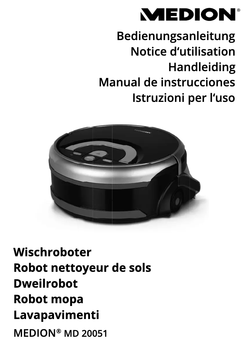 Page n°1 - Manuel utilisateur Medion MD 20051