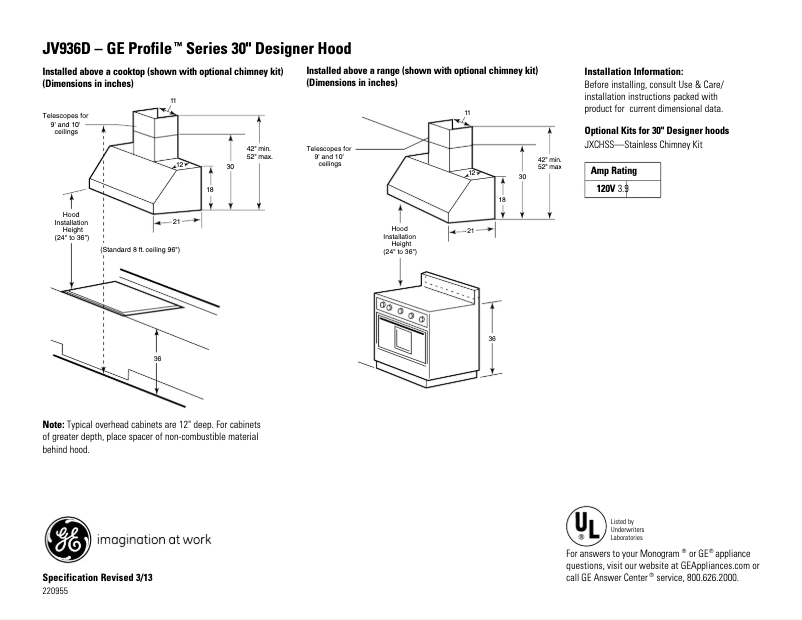 Imagen de la primera página del manual del dispositivo JV936DSS
