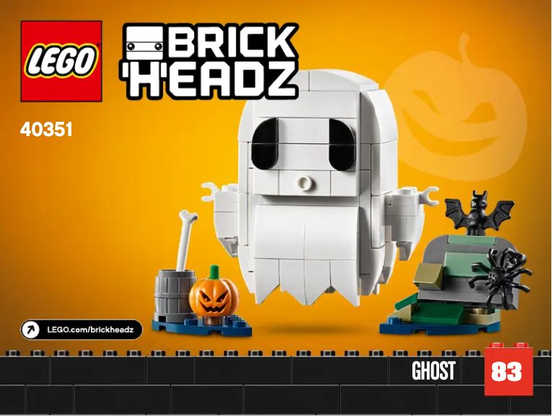 Page 1 of the manual User Manual Lego Brickheadz 40351