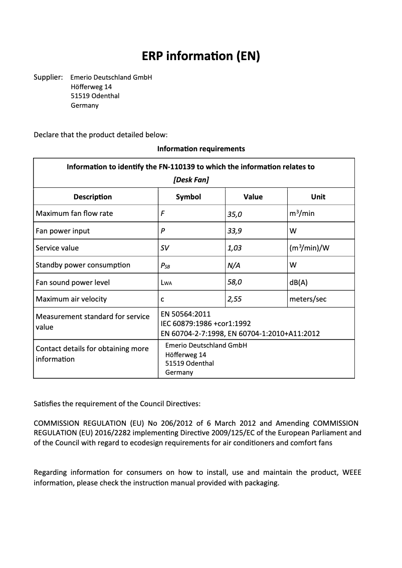 Image de la première page du manuel de l'appareil FN-110139