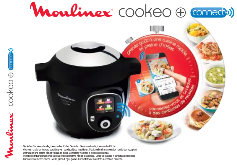 Page 1 de la notice Manuel utilisateur Moulinex Cookeo CE859800