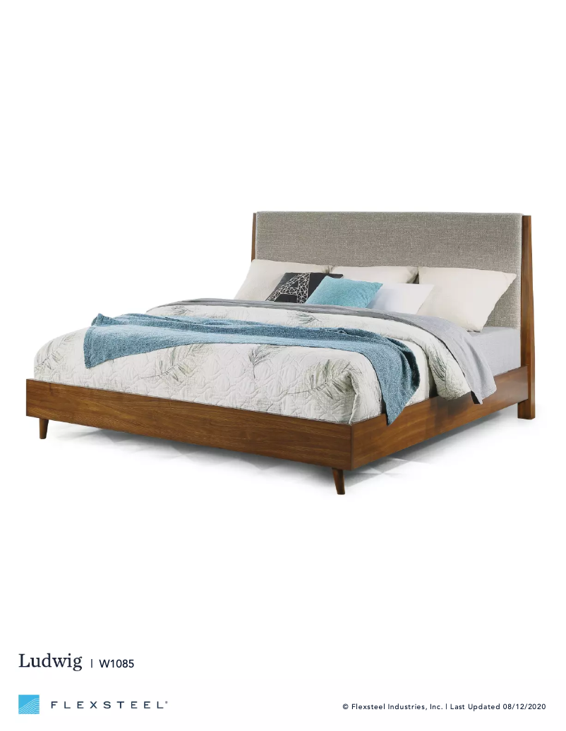 Page 1 de la notice Manuel utilisateur Flexsteel Ludwig W1085-90Q