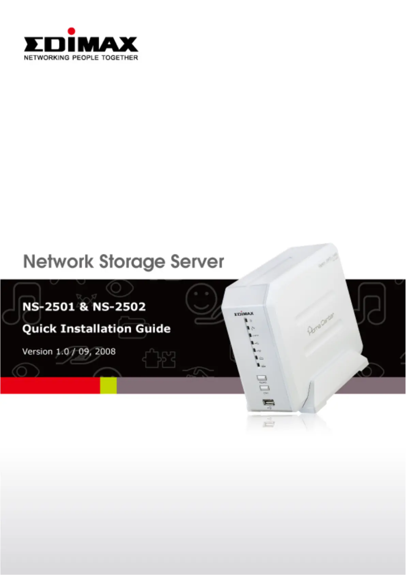 Página 1 del manual Manual de usuario Edimax NS-2501