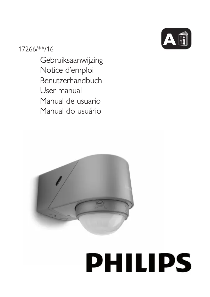 Image de la première page du manuel de l'appareil Hue Bluesky