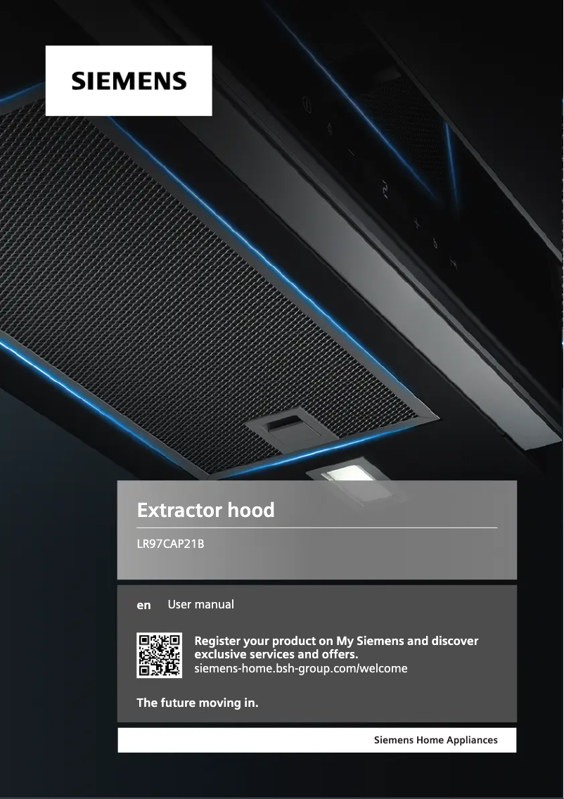 Page 1 de la notice Manuel utilisateur Siemens LR97CAP21B