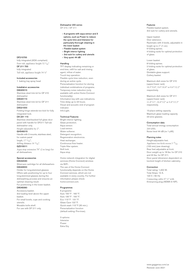 Image de la première page du manuel de l'appareil DF210700