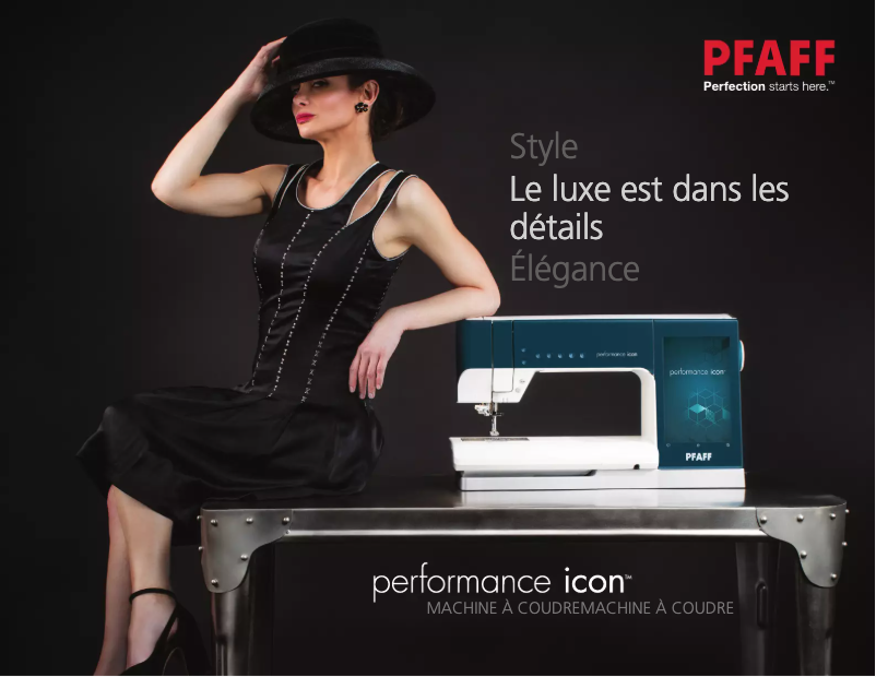 Image de la première page du manuel de l'appareil Performance Icon