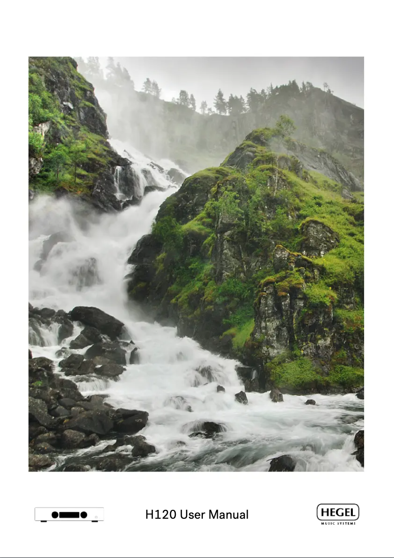 Image de la première page du manuel de l'appareil H120