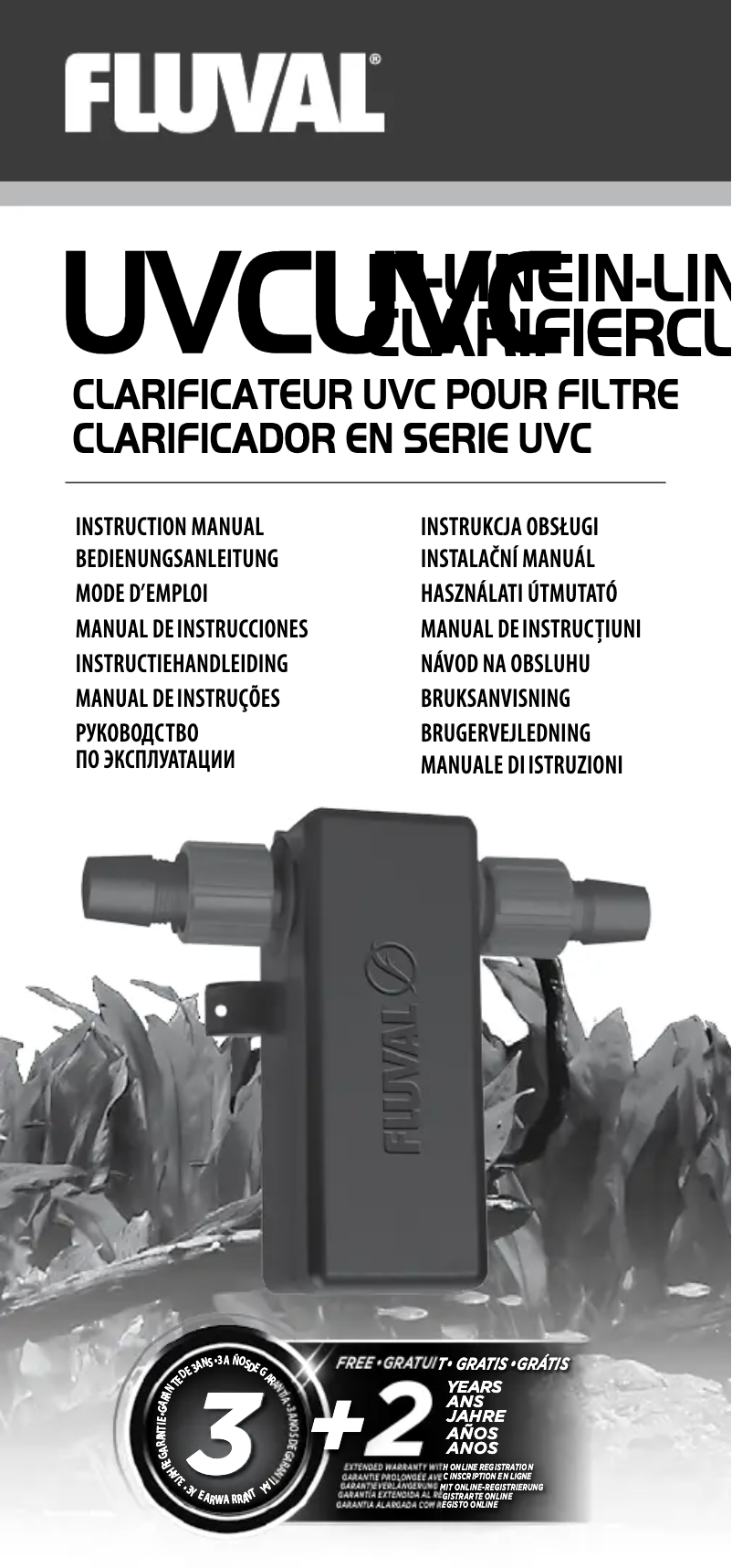 Image de la première page du manuel de l'appareil UVC