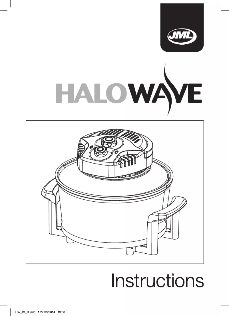 Page 1 de la notice Manuel utilisateur JML Halowave