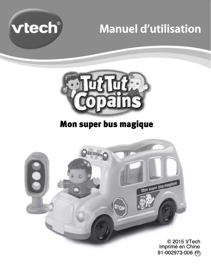 Image de la première page du manuel de l'appareil Mon super bus magique