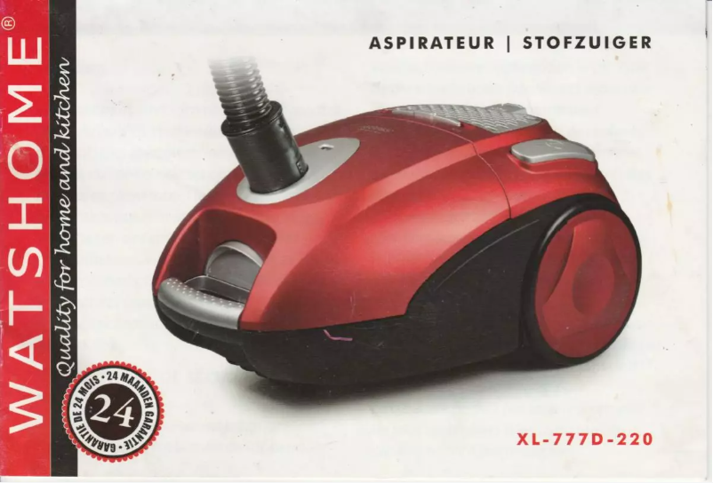 Image de la première page du manuel de l'appareil XL-777D-220