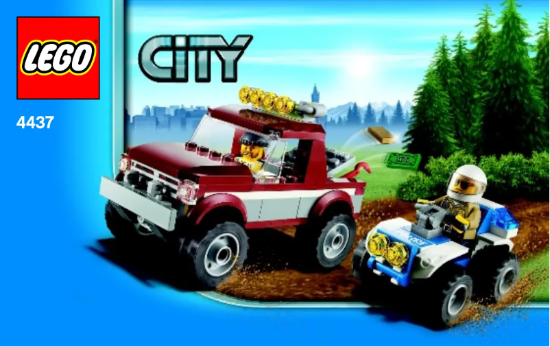 Página 1 del manual Manual de usuario Lego City 4437