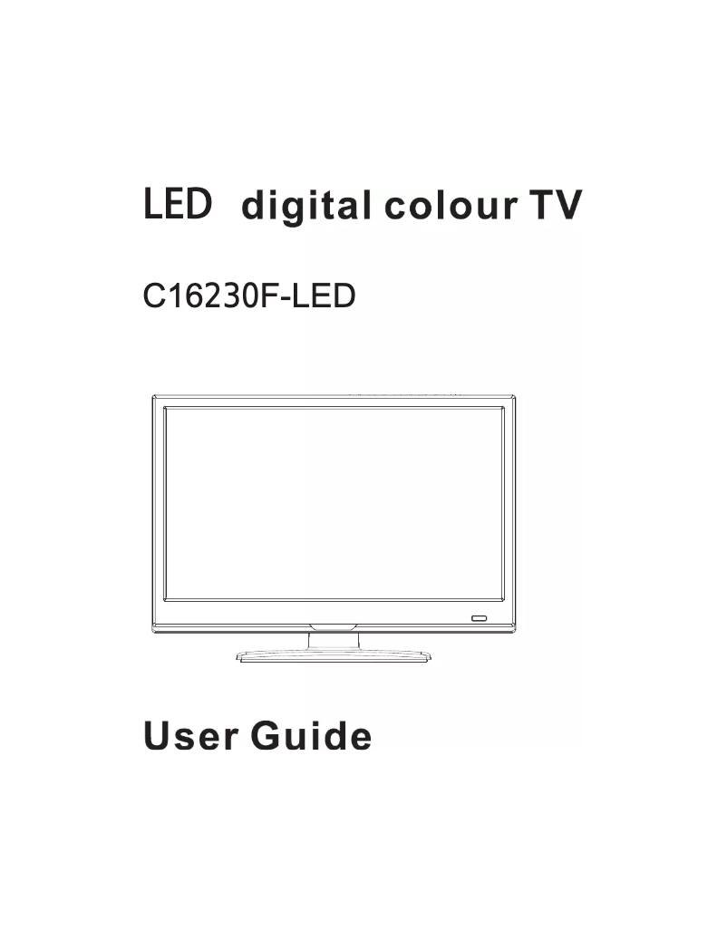 Page 1 de la notice Manuel utilisateur Cello C16230F