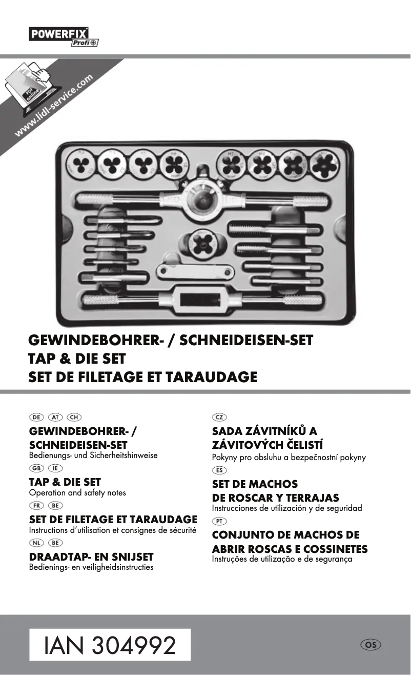 Image de la première page du manuel de l'appareil HG00060