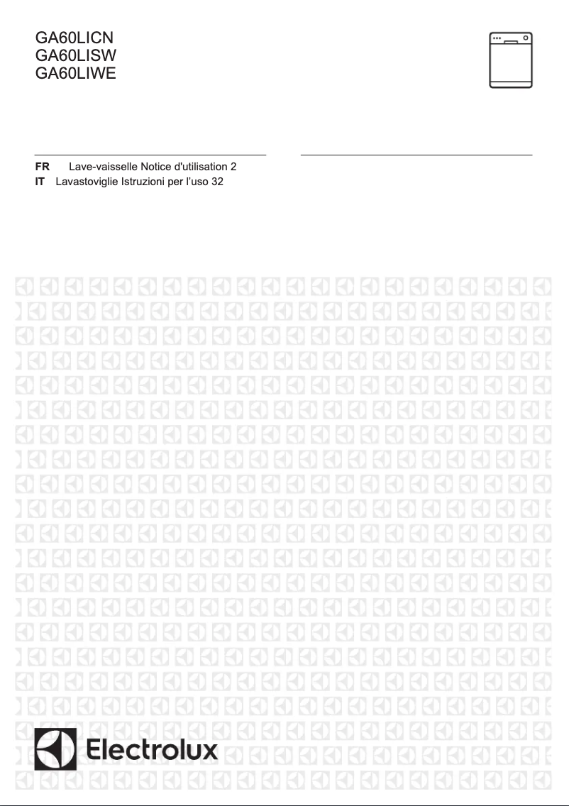 Page n°1 - Manuel utilisateur Electrolux GA60LICN