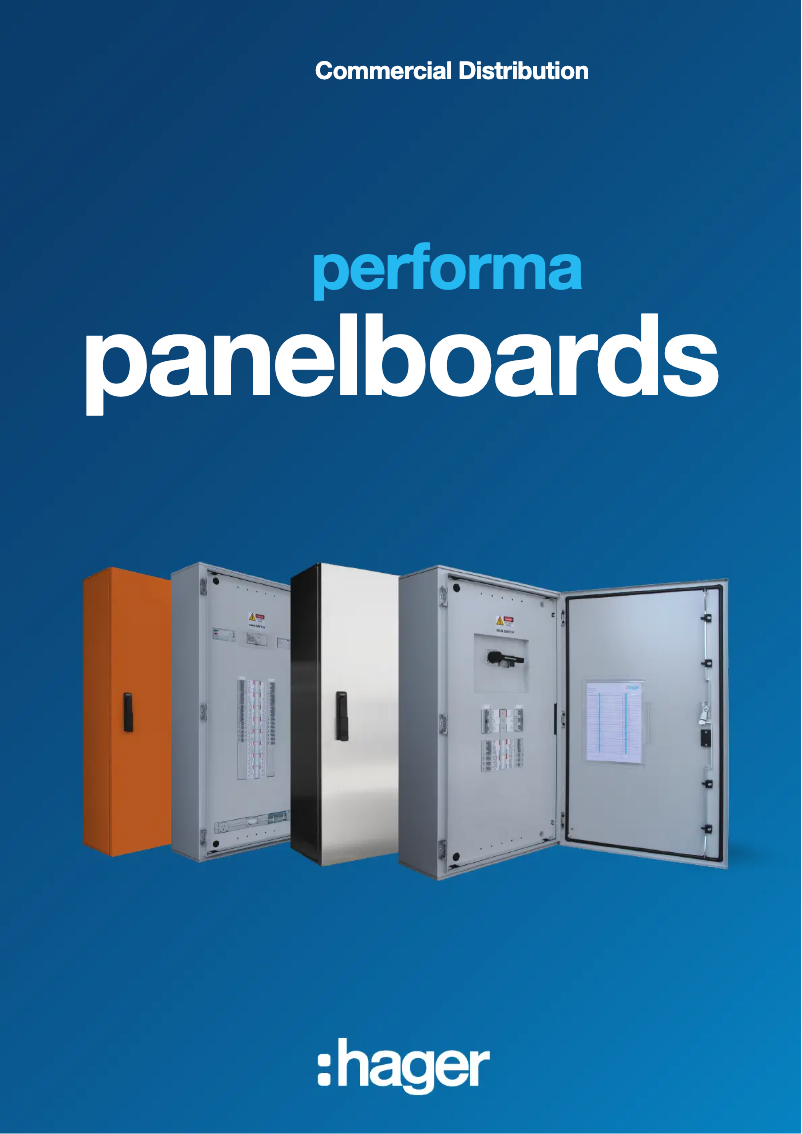 Page 1 de la notice Brochure Hager JPA3600M20TX