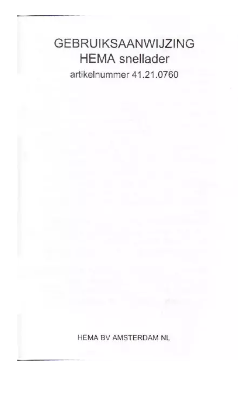 Image de la première page du manuel de l'appareil 41.21.0760