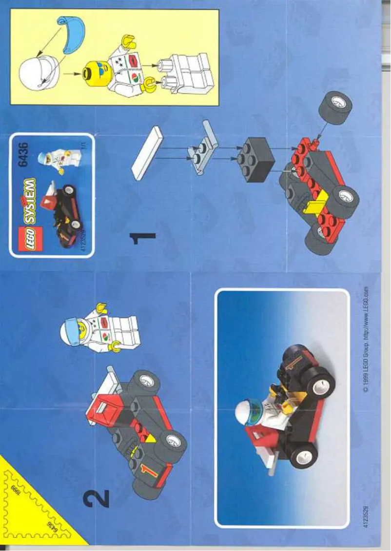 Page 1 de la notice Manuel utilisateur Lego Go-kart