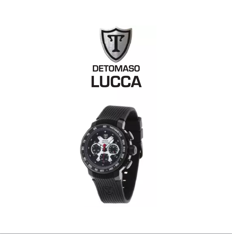 Page n°1 - Manuel utilisateur Detomaso Lucca