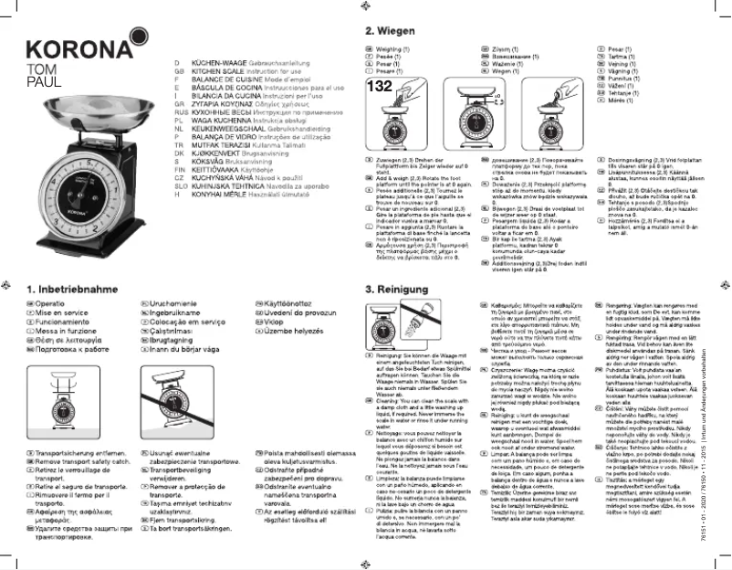 Página 1 del manual Manual de usuario Korona Paul 76151