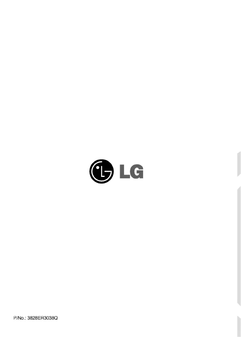 Page 1 de la notice Manuel utilisateur LG WD-12122TD