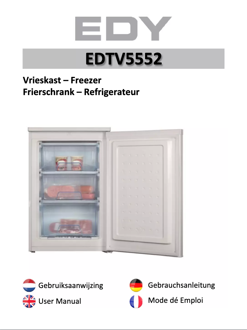 Page n°1 - Manuel utilisateur Edy EDTV5552