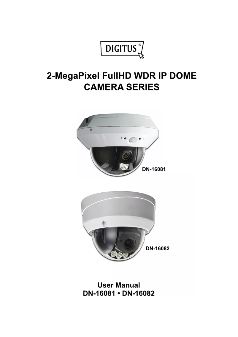 Page 1 of the manual User Manual Digitus DN-16081