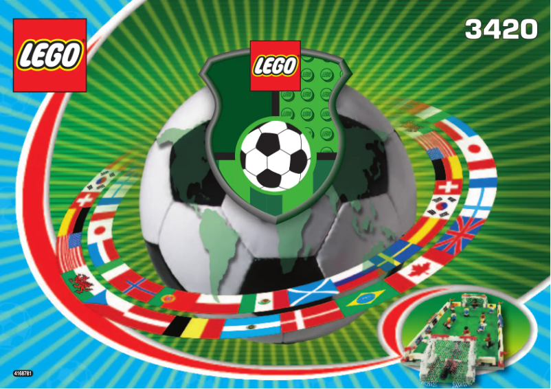 Page 1 de la notice Manuel utilisateur Lego 3420