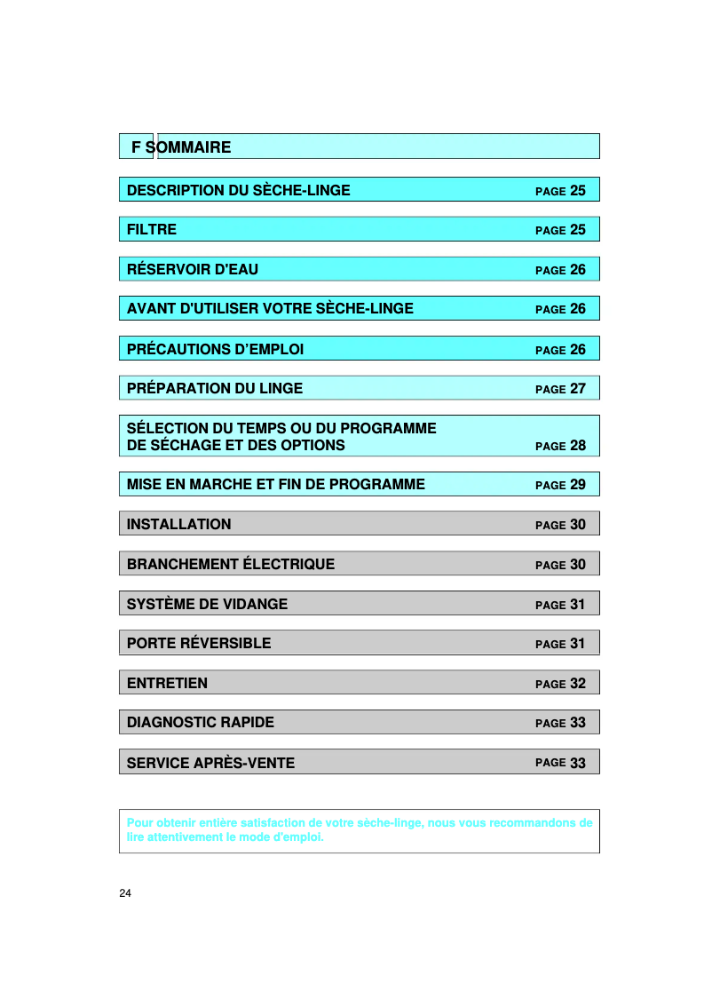 Page 1 of the manual User Manual Bauknecht TRK 5850