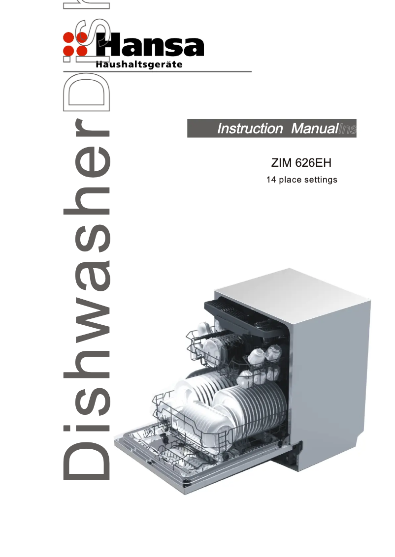 Page 1 de la notice Manuel utilisateur Hansa ZIM626EH