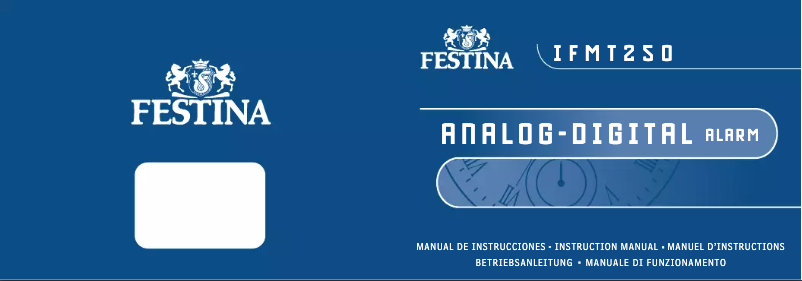 Page 1 de la notice Manuel utilisateur Festina F16220