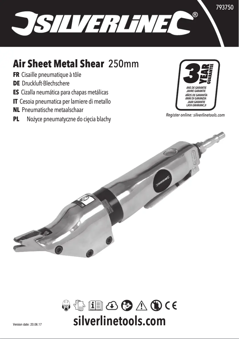 Page n°1 - Manuel utilisateur Silverline 793750