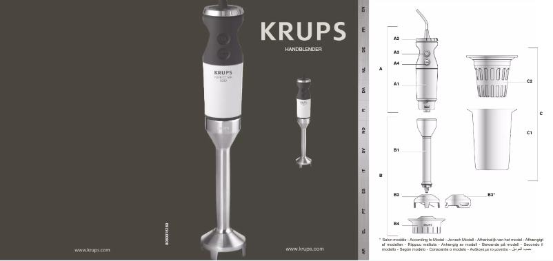 Image de la première page du manuel de l'appareil Perfect Mix HZ507