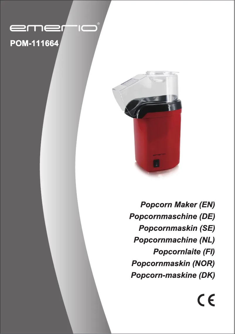 Página 1 del manual Manual de usuario Emerio POM-111664